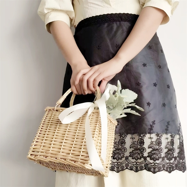 カフェエプロン 腰エプロン ショートエプロン | PlusNao | 詳細画像8 