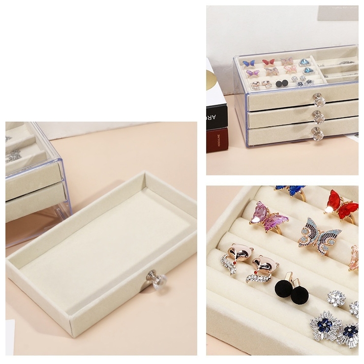 ジュエリーケース アクセサリーケース ジュエリーボックス | PlusNao | 詳細画像9 