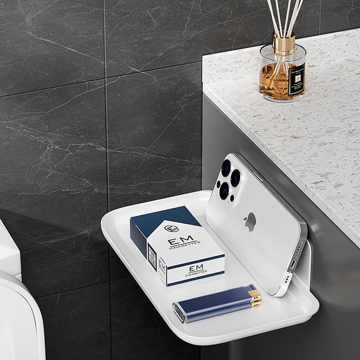 浴室ラック 折りたたみ式 粘着式 | PlusNao | 詳細画像5 