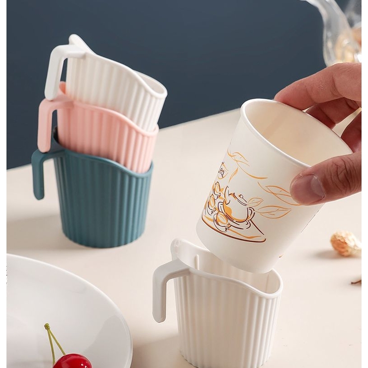 紙コップホルダー 6個セット 持ち手 | PlusNao | 詳細画像2 