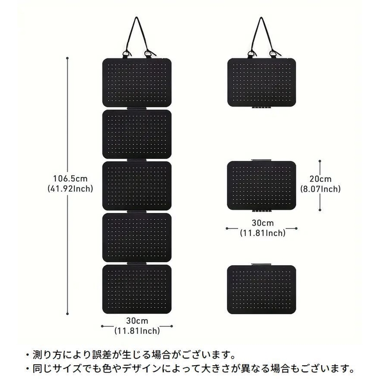 ウォールポケット アクセサリー収納 フェルト製 | PlusNao | 詳細画像5 