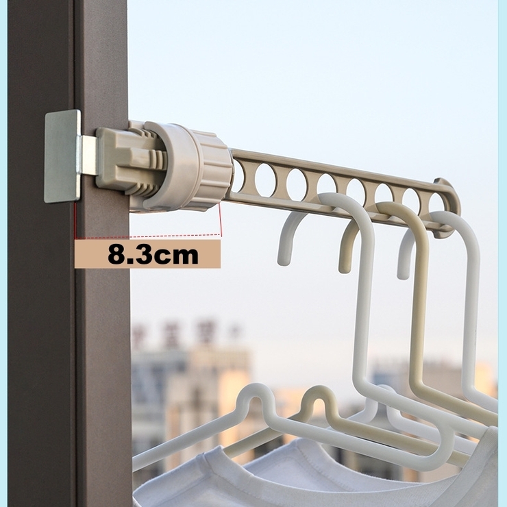 物干しハンガー 窓枠用 単品 | PlusNao | 詳細画像4 
