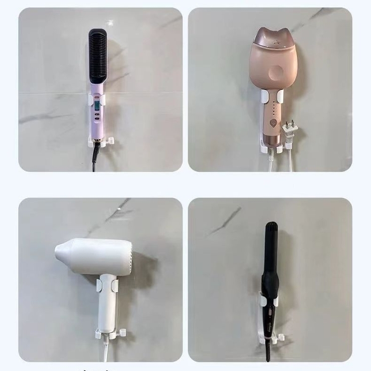 ドライヤーホルダー ヘアアイロンホルダー 壁掛け | PlusNao | 詳細画像5 