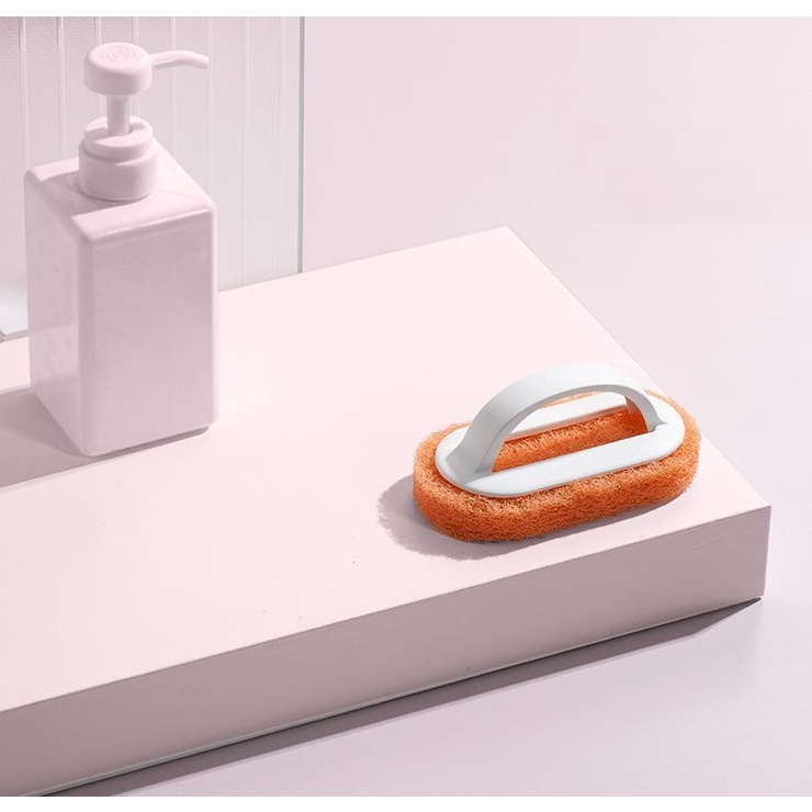 浴室掃除用スポンジ 同色4個セット ハンドル付き | PlusNao | 詳細画像8 