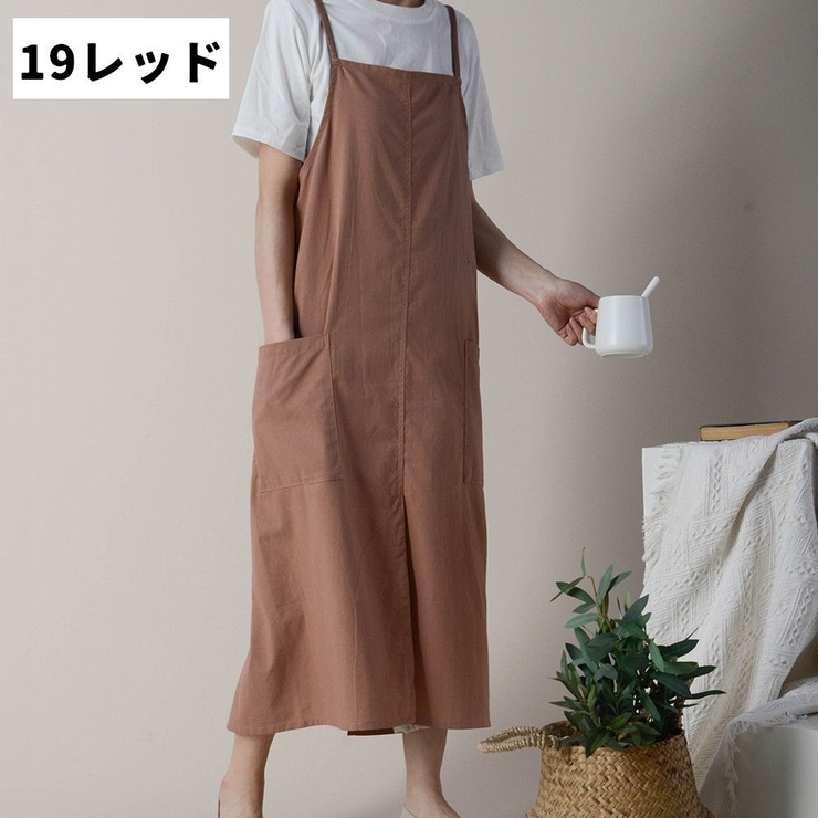 エプロン カフェエプロン レディース | PlusNao | 詳細画像14 