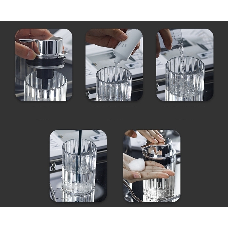 ソープボトル ディスペンサー 詰め替えボトル | PlusNao | 詳細画像8 