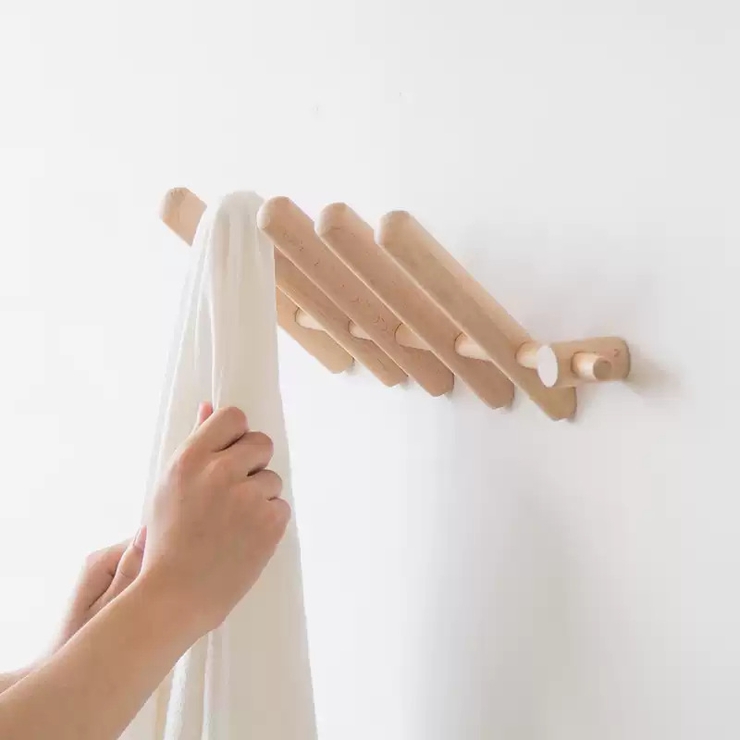 ウォールフック 5連 壁面フック | PlusNao | 詳細画像3 