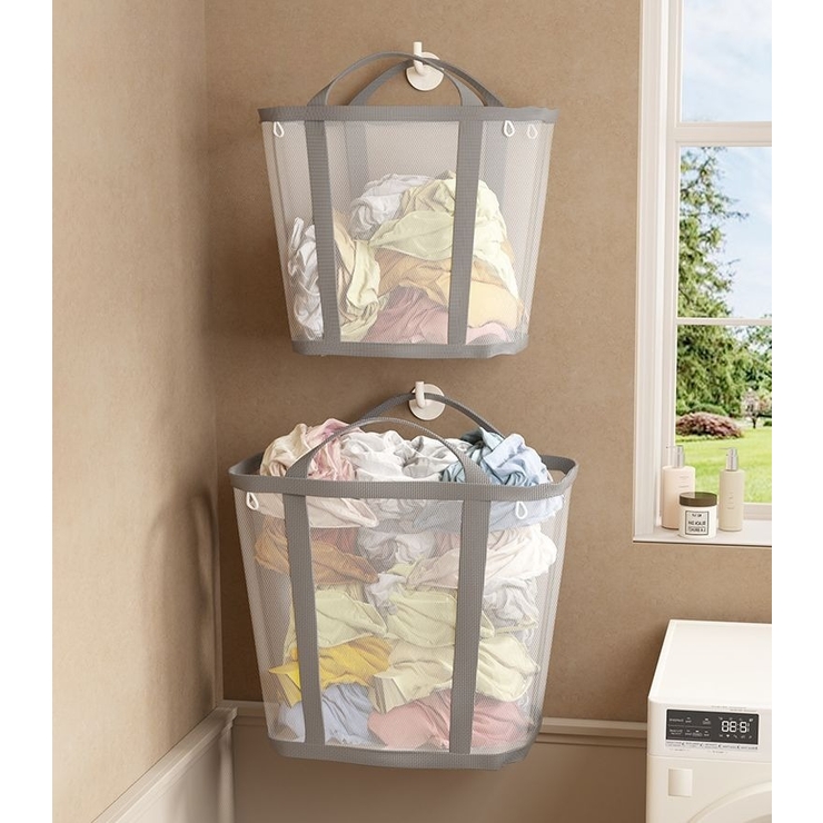 ランドリーバスケット 洗濯かご バッグ型 | PlusNao | 詳細画像5 