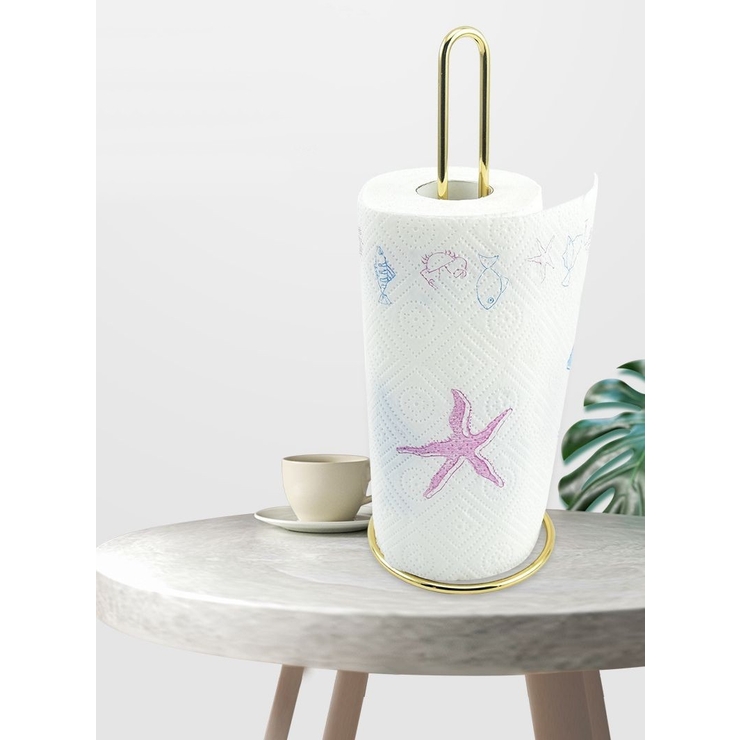 キッチンペーパーホルダー キッチンペーパースタンド 金属製 | PlusNao | 詳細画像2 