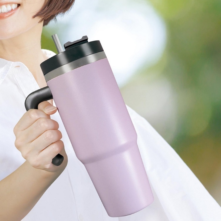 真空断熱タンブラー 900ml 大容量[品番：FQ000229766]｜PlusNao