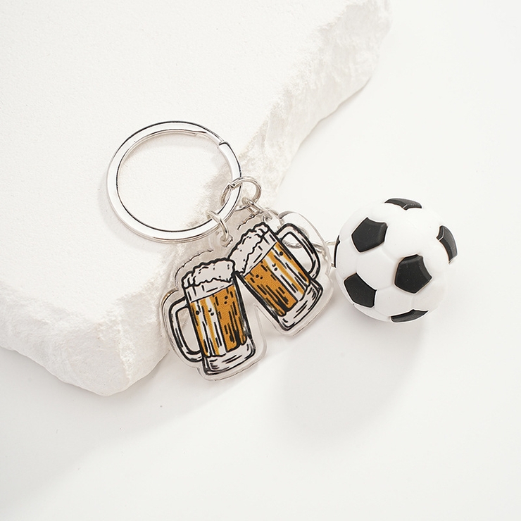 キーホルダー キーリング サッカーボール | PlusNao | 詳細画像2 