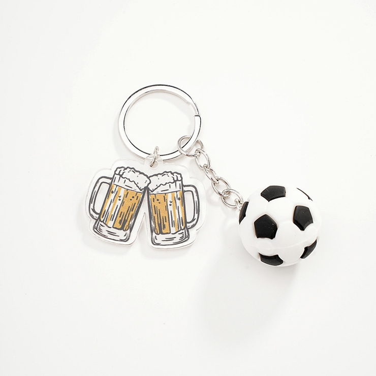 キーホルダー キーリング サッカーボール | PlusNao | 詳細画像3 