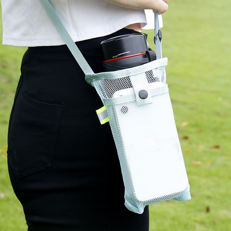 水筒カバー ボトルホルダー メッシュバッグ | PlusNao | 詳細画像2 