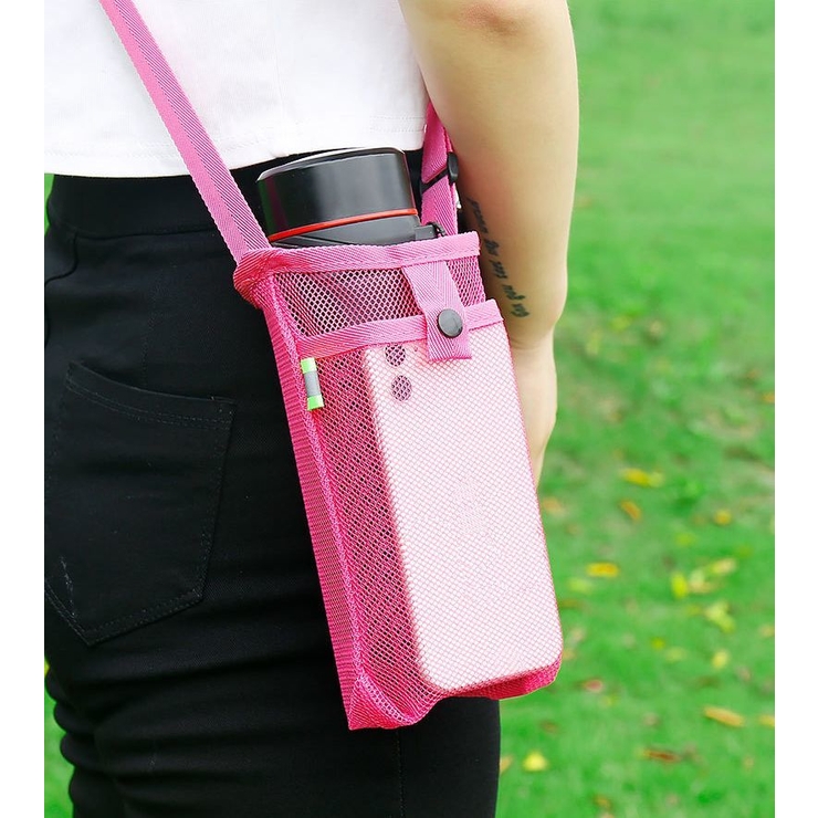 水筒カバー ボトルホルダー メッシュバッグ | PlusNao | 詳細画像4 