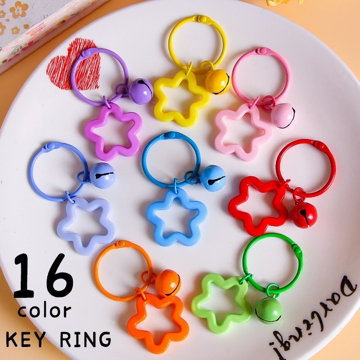 キーリング キーホルダー バッグチャーム | PlusNao | 詳細画像1 