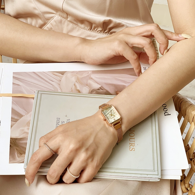 腕時計 リストウォッチ スクエア | PlusNao | 詳細画像2 