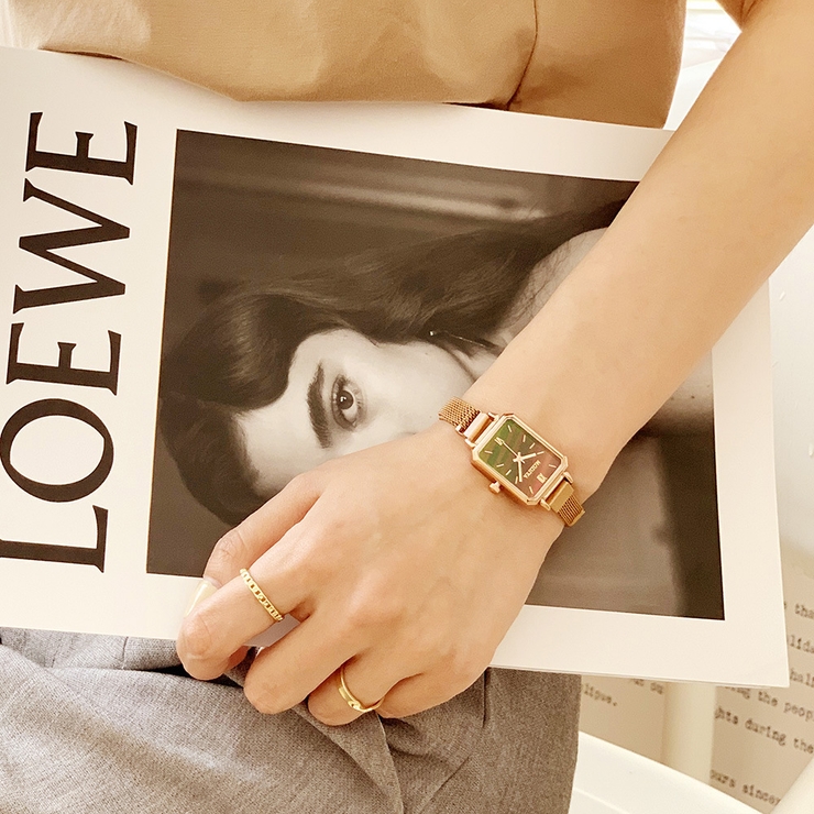 腕時計 リストウォッチ スクエア | PlusNao | 詳細画像4 