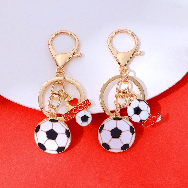 キーホルダー キーリング サッカーボール | PlusNao | 詳細画像3 