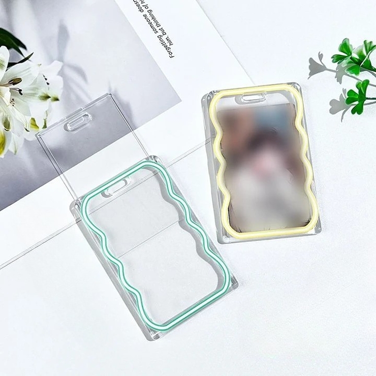 キーホルダー付きトレカケース チェキケース フォトキーホルダー | PlusNao | 詳細画像3 