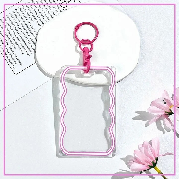 キーホルダー付きトレカケース チェキケース フォトキーホルダー | PlusNao | 詳細画像7 