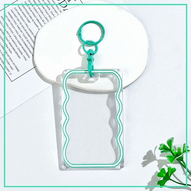 キーホルダー付きトレカケース チェキケース フォトキーホルダー | PlusNao | 詳細画像9 