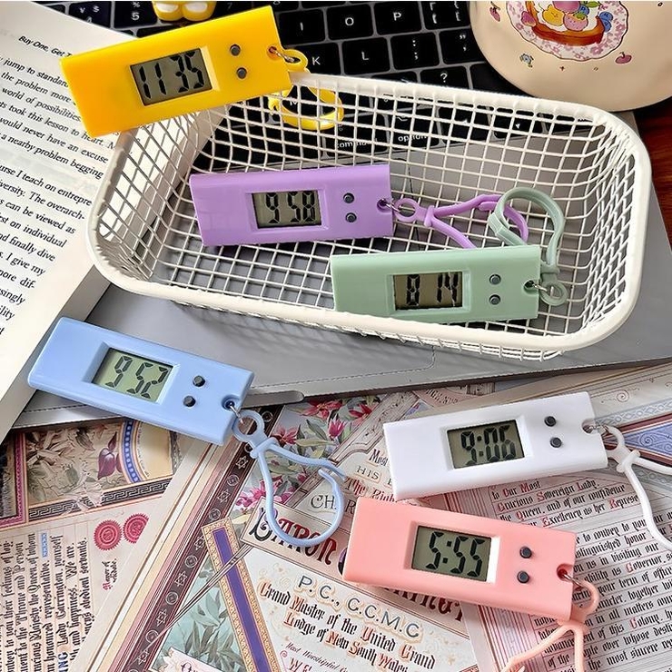 デジタル時計 キーホルダー型 懐中時計 | PlusNao | 詳細画像3 