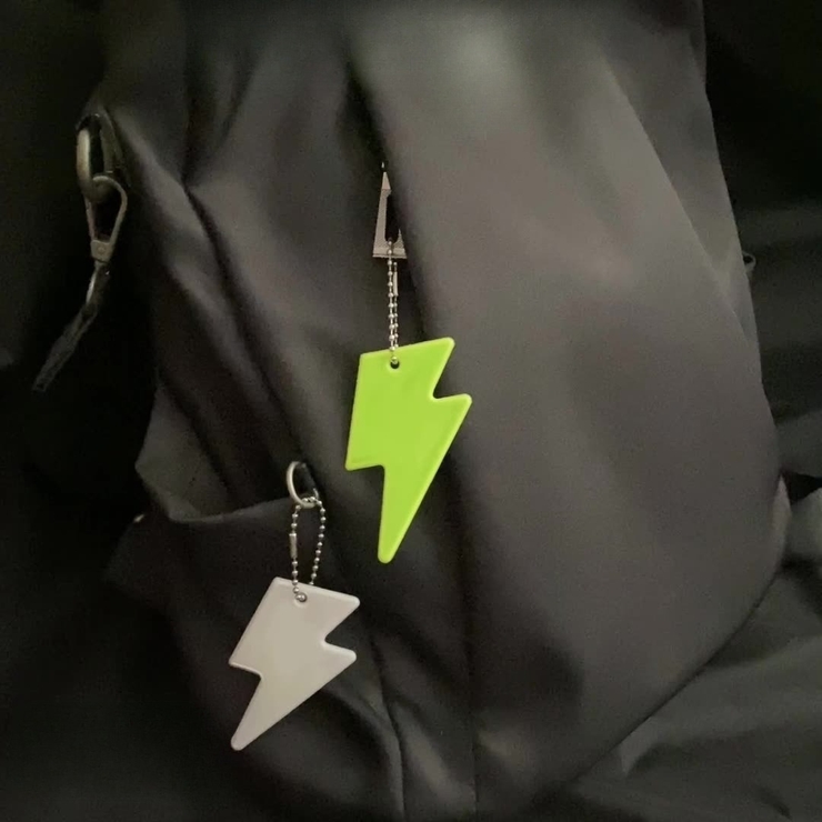 反射キーホルダー リフレクター キーリング | PlusNao | 詳細画像2 