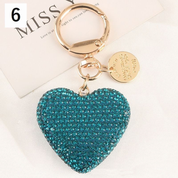 キーホルダー ハートモチーフ キーリング | PlusNao | 詳細画像14 