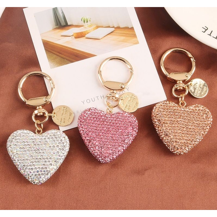 キーホルダー ハートモチーフ キーリング | PlusNao | 詳細画像4 