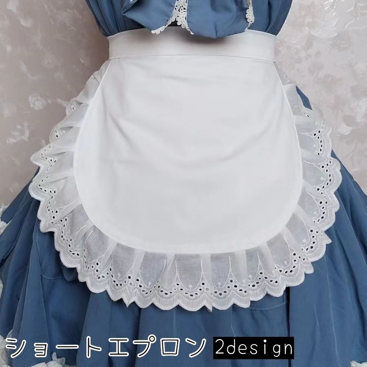 ショートエプロン ハーフエプロン レディース | PlusNao | 詳細画像1 