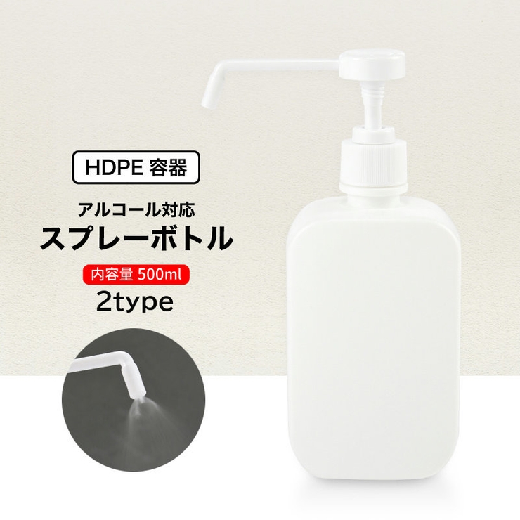 スプレーボトル 容器 ポンプ式 | PlusNao | 詳細画像1 