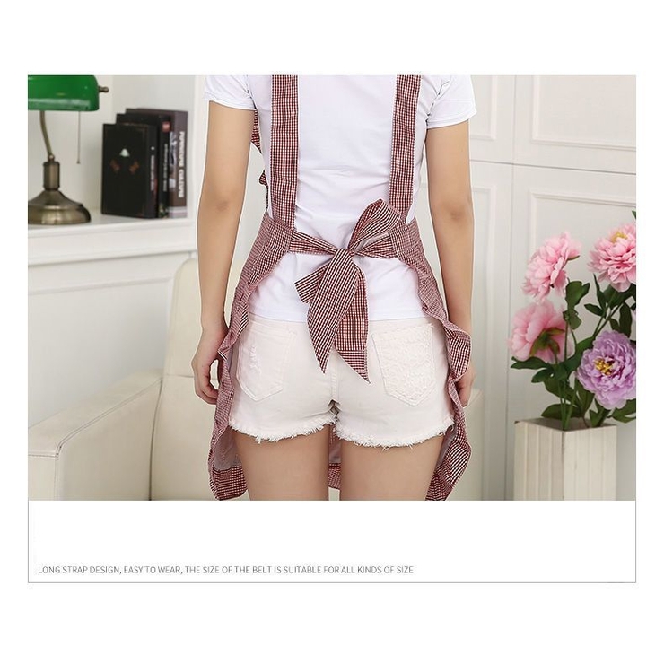 カフェエプロン エプロン ワンピースエプロン | PlusNao | 詳細画像13 