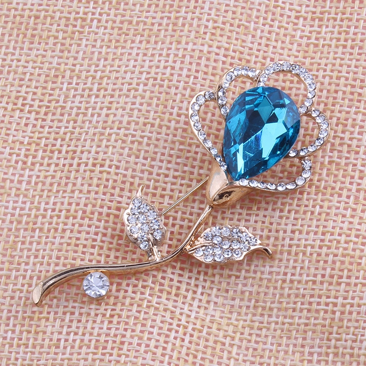 ブローチ ラインストーン ビジュー | PlusNao | 詳細画像2 