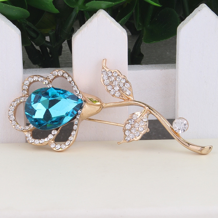 ブローチ ラインストーン ビジュー | PlusNao | 詳細画像3 