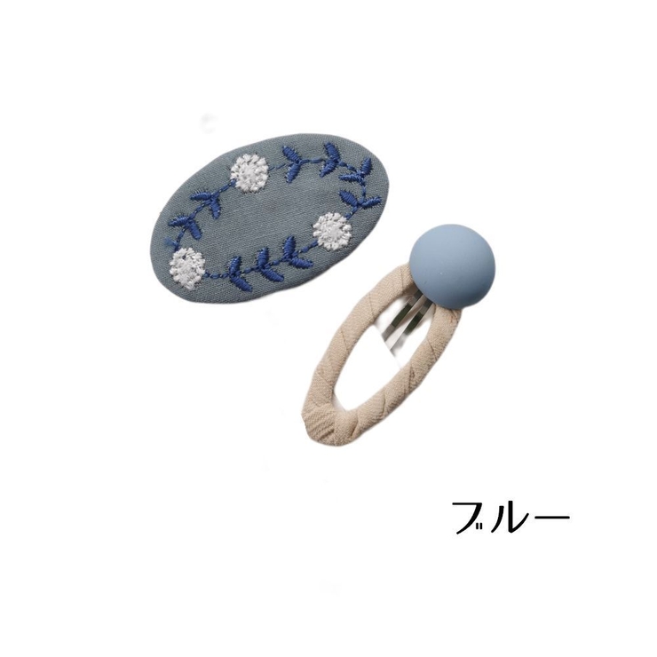 ヘアクリップ ヘアピン 2個セット[品番：FQ000126363]｜PlusNao