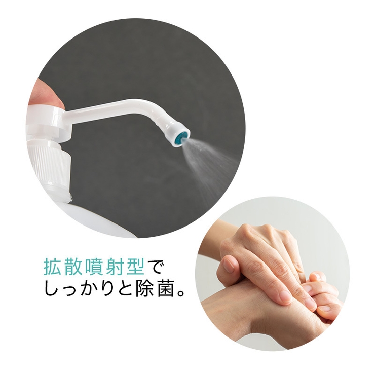 スプレーボトル ディスペンサー アルコール用ボトル | PlusNao | 詳細画像3 
