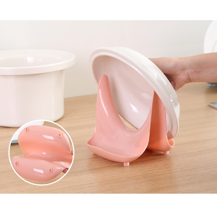 多機能鍋ぶたホルダー キッチン用品 ピンク | PlusNao | 詳細画像3 