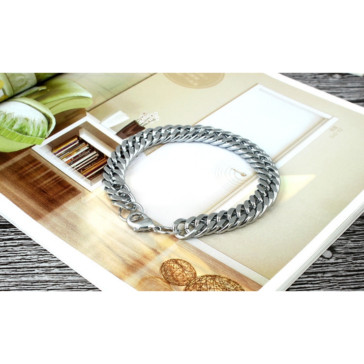 ブレスレット メンズ チェーン風 | PlusNao | 詳細画像4 