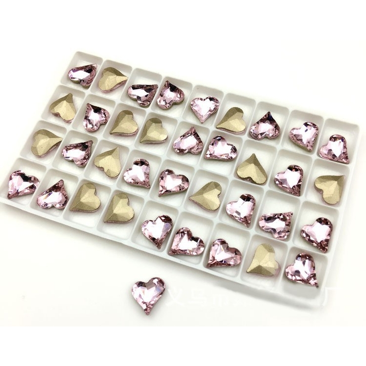 ネイルパーツ 10個セット ハート型ラインストーン 品番 Fq Plusnao プラスナオ のレディースファッション通販 Shoplist ショップリスト