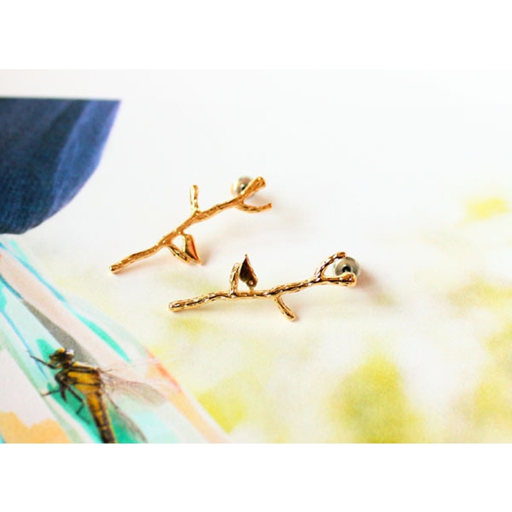 スタッドピアス アクセサリー レディース | PlusNao | 詳細画像3 