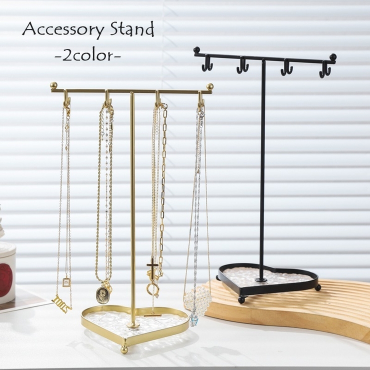 アクセサリースタンド アクセサリー掛け インテリア小物[品番