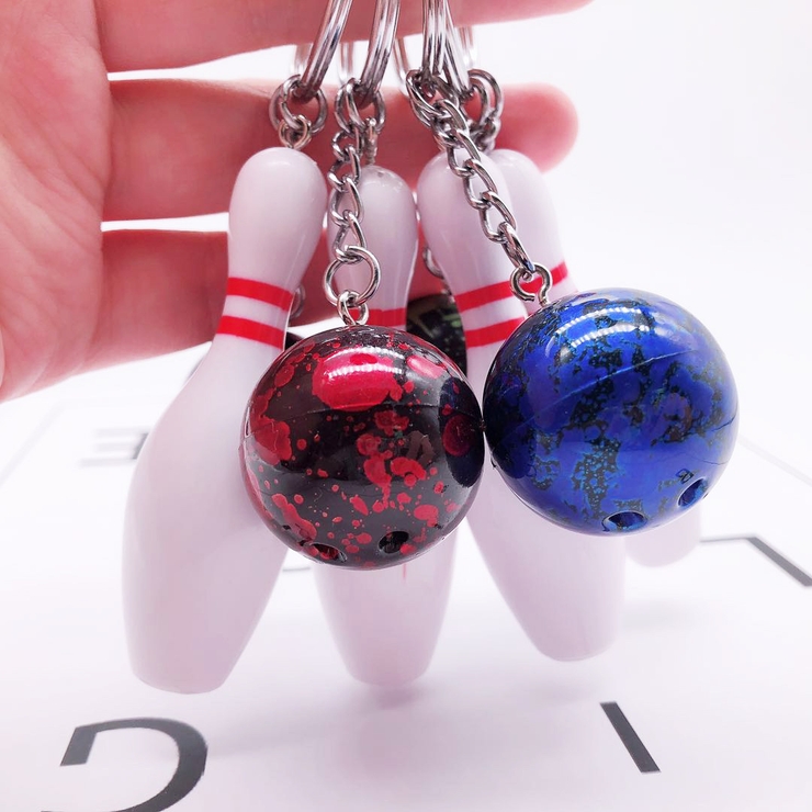 キーホルダー キーリング ボウリングピン[品番：FQ000198778]｜PlusNao