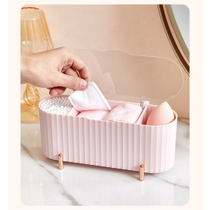 コットンケース 綿棒ケース メイクスポンジケース | PlusNao | 詳細画像2 