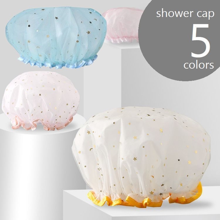 シャワーキャップ 大人用 ヘアキャップ | PlusNao | 詳細画像1 