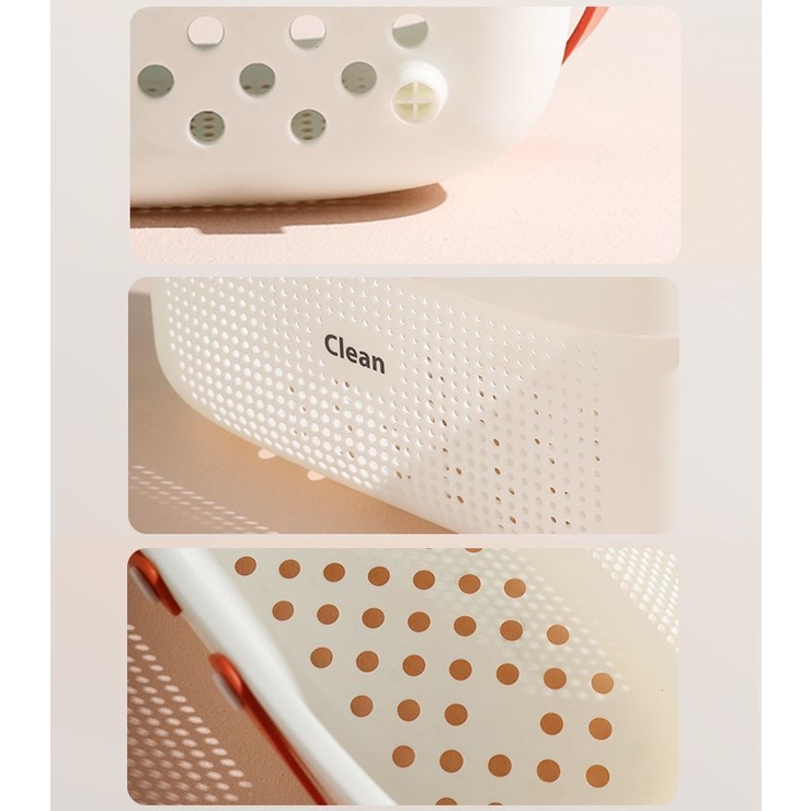 お風呂バスケット バスルームバスケット かご | PlusNao | 詳細画像7 