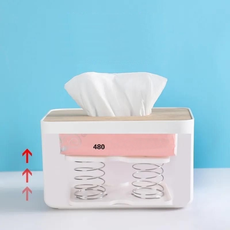 ティッシュケース用スプリング 2個セット ティッシュボックス | PlusNao | 詳細画像5 