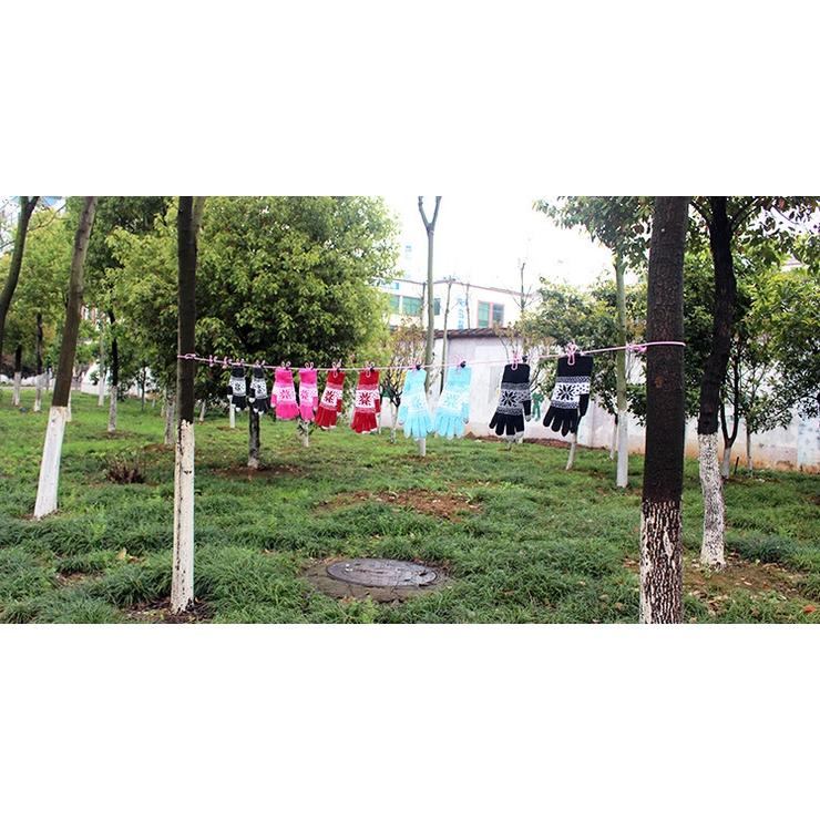 物干しロープ 洗濯ひも クリップ付き | PlusNao | 詳細画像3 