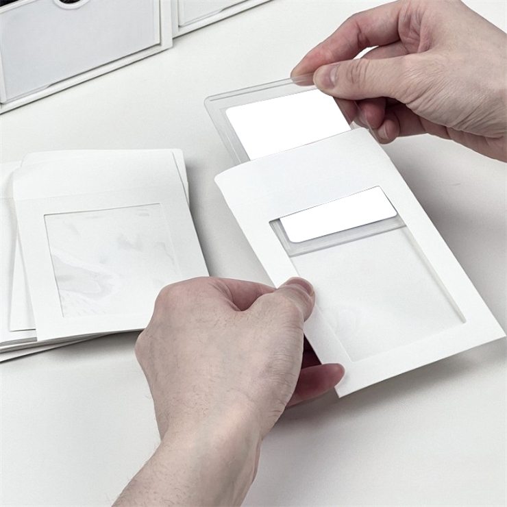 ミニ封筒 窓付き トレカサイズ | PlusNao | 詳細画像3 