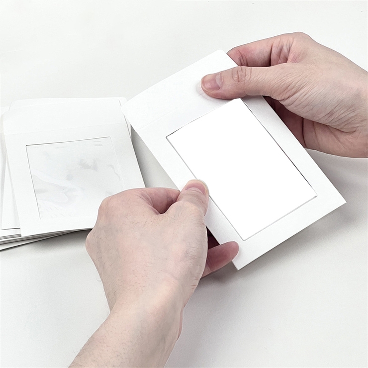 ミニ封筒 窓付き トレカサイズ | PlusNao | 詳細画像4 