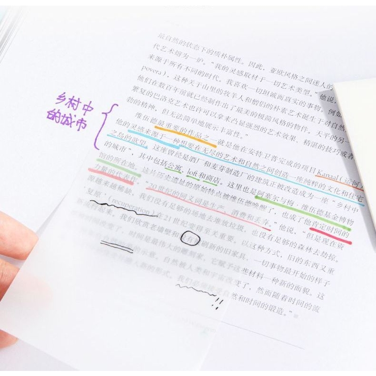 付箋 クリアふせん 3冊セット | PlusNao | 詳細画像4 